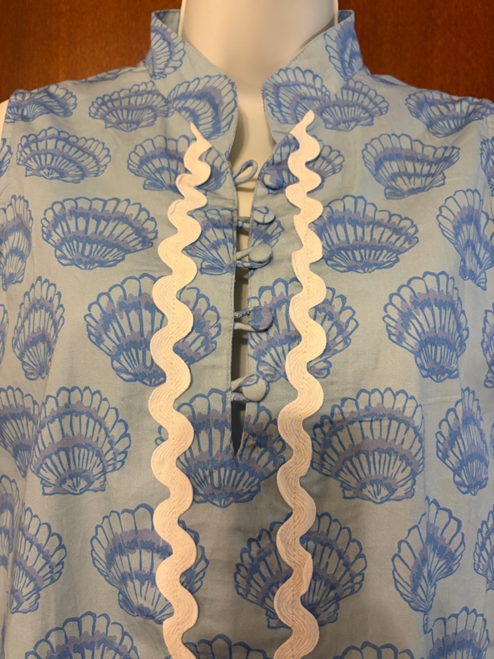 New Sail to Sable STS Ric Rac Mini Dress Sleeveless M - Picture 3 of 7